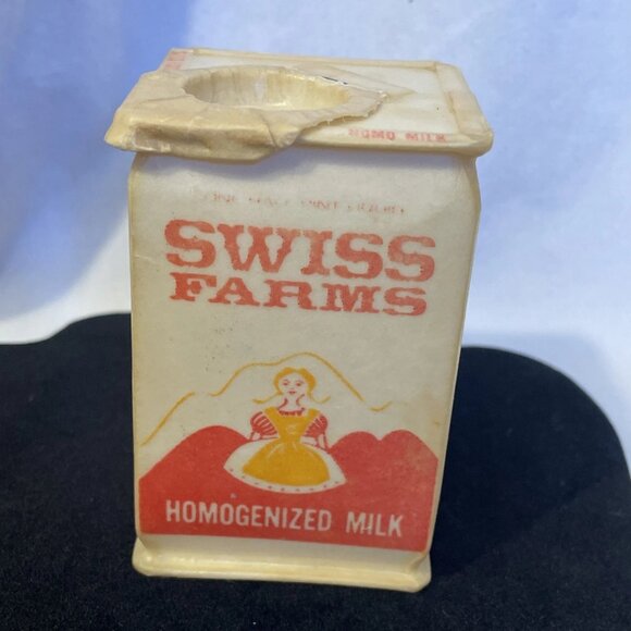 Swiss Farms School Lunch Milk Carton San Diego Southern California Swiss Maiden - Picture 3 of 7